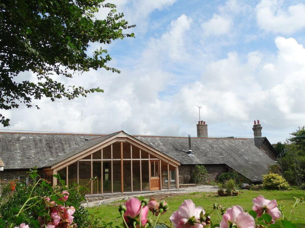 The Cider Barn At Home Farm Wembury ภายนอก รูปภาพ